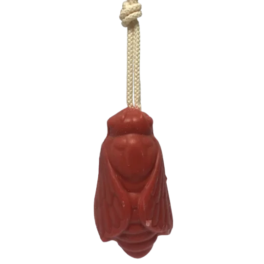Savon en Forme d'Abeille avec Corde Fraise 100 gr