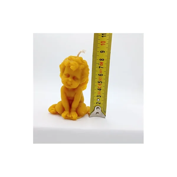 Bougie Cire d'Abeille - Ange Malin