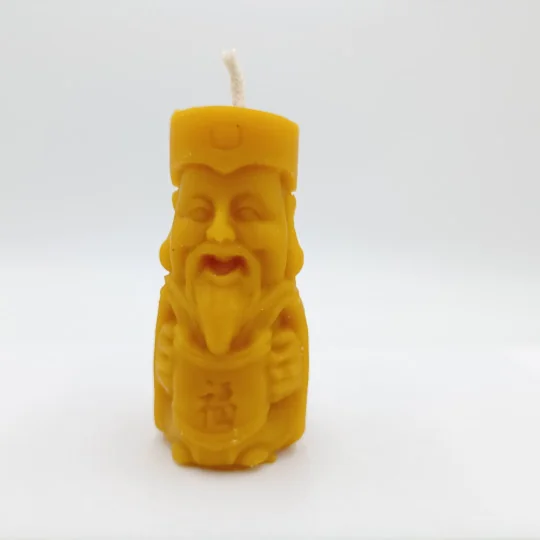 Bougie Cire d'Abeille - Vieil Homme