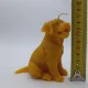 Bougie Cire d'Abeille - Chien Labrador