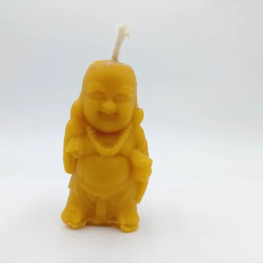 Bougie Cire d'Abeille - Bouddha 