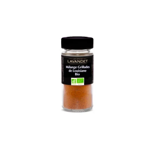Epices Melange Grillades de Louisiane Bio 40g - Luberon Gourmet