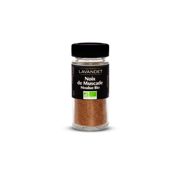 Epices Noix de Muscade Moulue Bio 30g - Luberon Gourmet