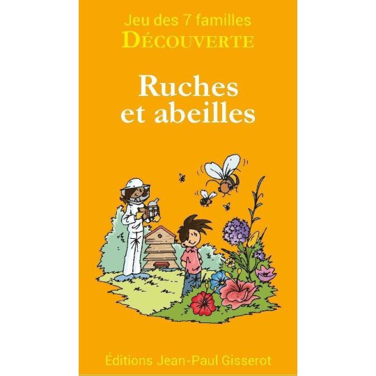 Jeux des 7 Familles Ruches et Abeilles - Gisserot