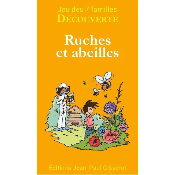 Jeux des 7 Familles Ruches et Abeilles - Gisserot