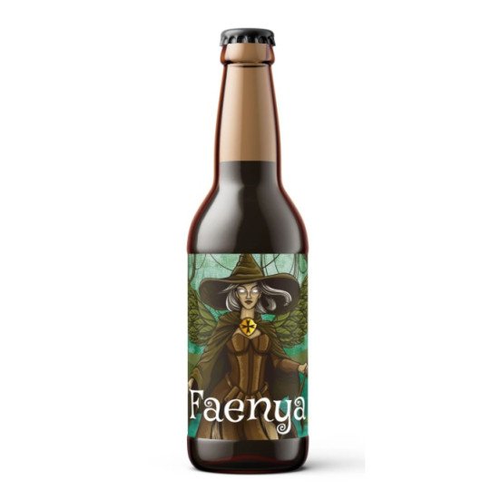 Bière Faenya Chocolate Coffee Milk Stout Basilic BIO 33cl - Mage Malte