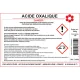 ACIDE OXALIQUE les 500 gr