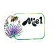 Etiquette Fleurs Abeille 500 g 90 x 60 sachet de 100