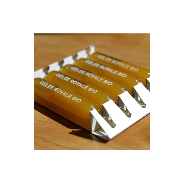 Ampoules de Gelée royale Bio