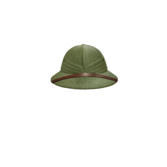 Chapeau Coloniall en paille tressée