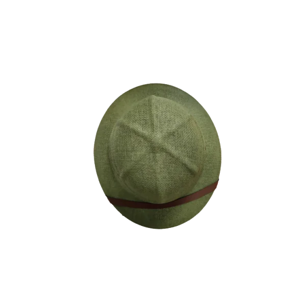 Chapeau Coloniall en paille tressée