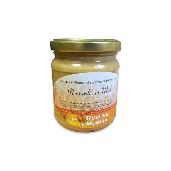 Moutarde Miel Nature - 200gr