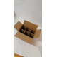 Carton avec Croisillons pour 6 pots de 500 verre TO63 - lot de 20