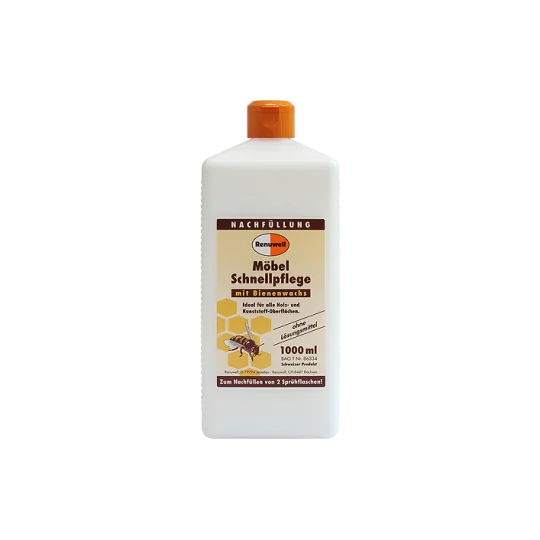 Soin Meubles Cire d'Abeilles 1l - Renuwell