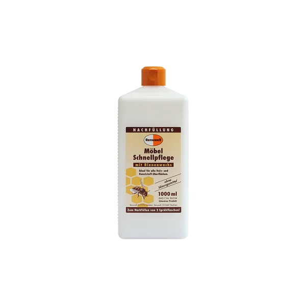 Soin Meubles Cire d'Abeilles 1l - Renuwell
