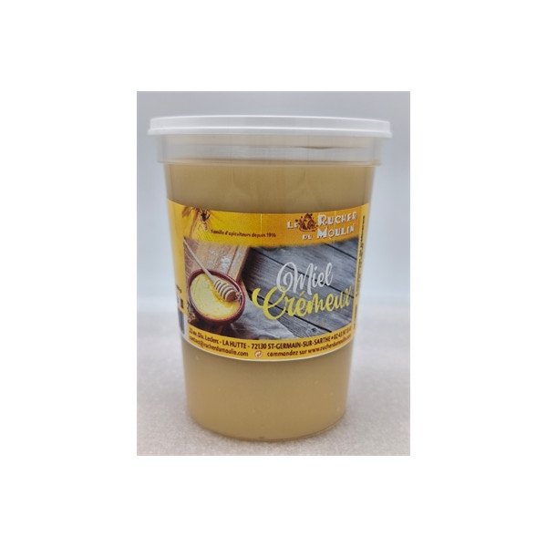 Miel Cremeux 500 g le Rucher du Moulin