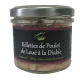 Rillettes de poulet de Loué à la diable 100g - La Jeantaine