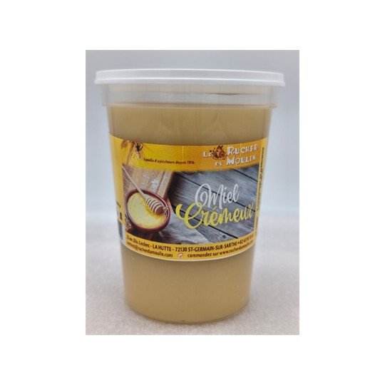Miel Cremeux 500 g le Rucher du Moulin