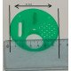 Entrée de Ruche Disque PLastique Couleur