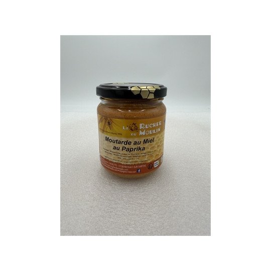 Moutarde au Miel au Paprika - 200g