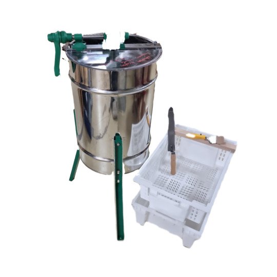 Kit d'extraction miellerie manuel 4 cadres