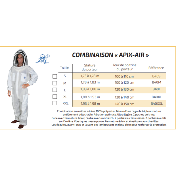 Combinaison Air Intégral