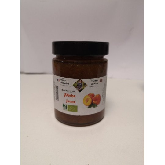 Confiture Pêche Jaune- Ferme Metairie