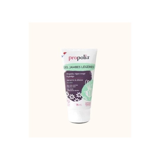 Gel Jambe Légère BIO - Propolis, Ginkgo & Vigne Rouge