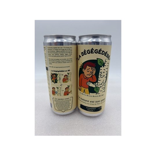 Sève de bouleau aromatisée au sirop de fleur de sureau- 33 cl - 