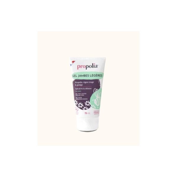 Gel Jambe Légère BIO - Propolis, Ginkgo & Vigne Rouge
