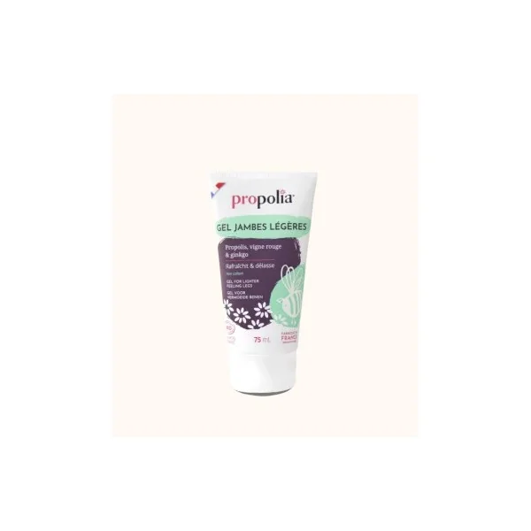 Gel Jambe Légère BIO - Propolis, Ginkgo & Vigne Rouge