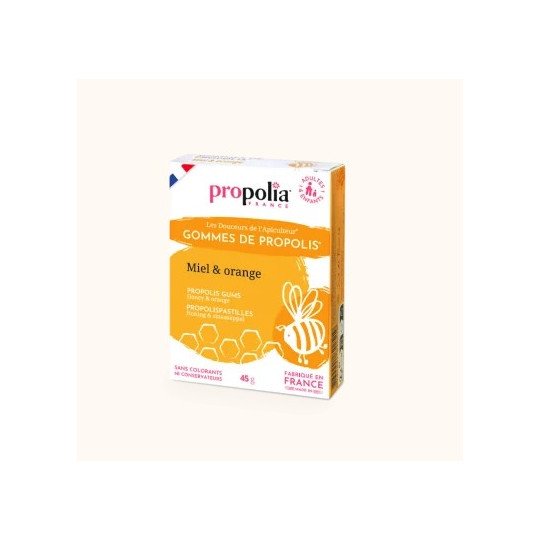 Gommes de Propolis - Miel & Orange