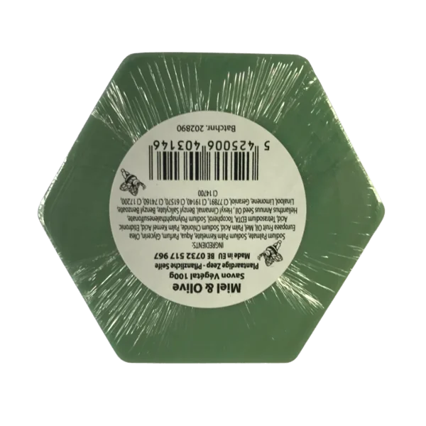 Savon Miel et Huile d'Olive 100gr