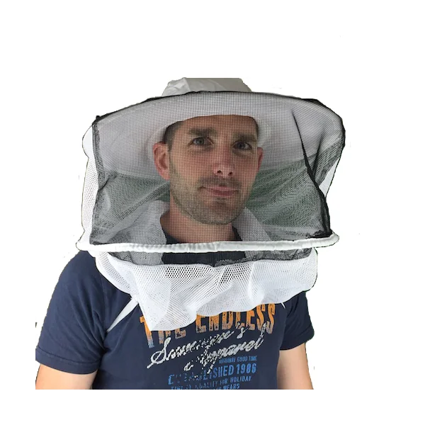 Chapeau avec Voile Rabattable 