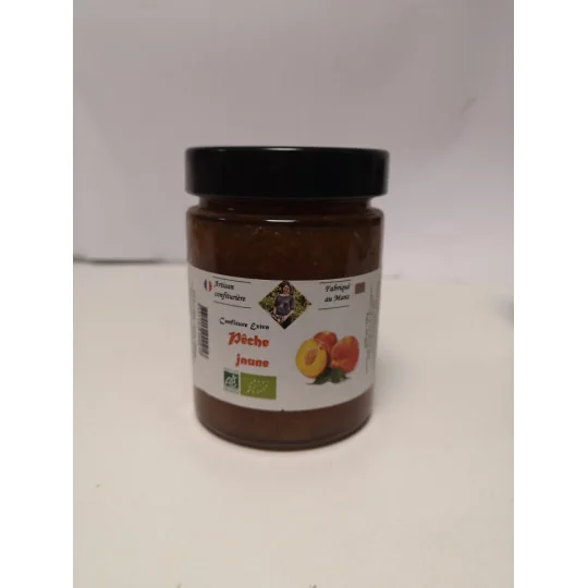 Confiture Pêche Jaune- Ferme Metairie