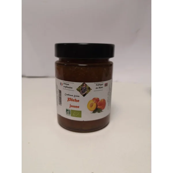 Confiture Pêche Jaune- Ferme Metairie