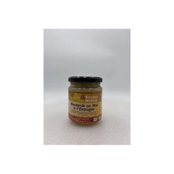 Moutarde au Miel - Estragon - Pot de 200gr