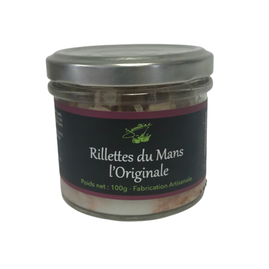 Rillettes du Mans l'Originale 100g - La Jeantaine