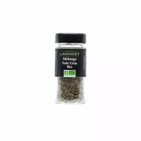 Epices Melange Foie Gras Bio 50g - Luberon Gourmet