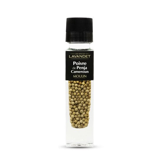 Epices Poivre De Penja Cameroun Moulin 50 g - Luberon Gourmet