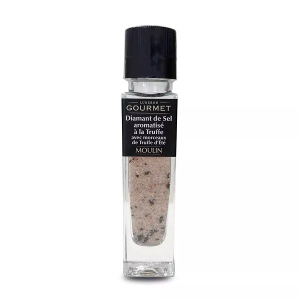 Epices Diamant de Sel Aromatisé Truffe Moulin 100 g - Luberon Gourmet
