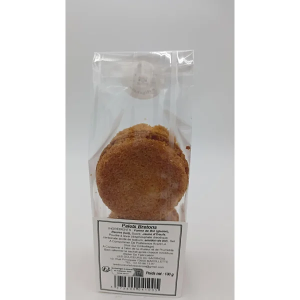 Palets Bretons- 100 G - Les Douceurs du Saosnois