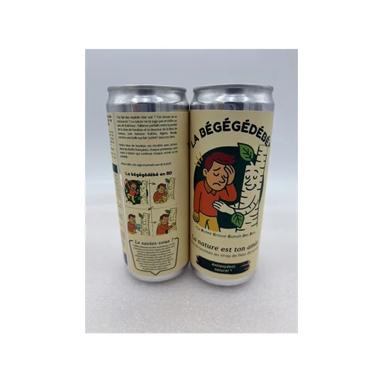 Sève de bouleau aromatisée au sirop de fleur de sureau- 33 cl - 