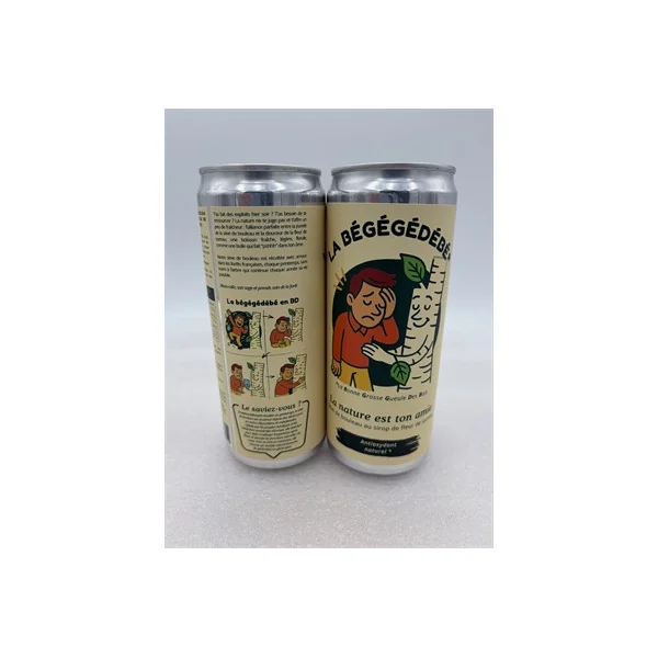 Sève de bouleau aromatisée au sirop de fleur de sureau- 33 cl - 