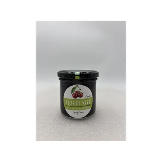 Confiture Cerise Bio - 170g - La Ferme de la Métairie