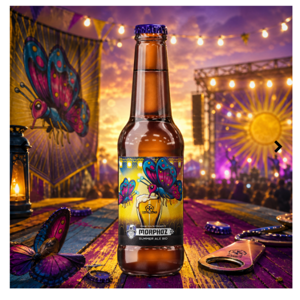 Bière Morphoz Bio - 330ml - Mage Malte