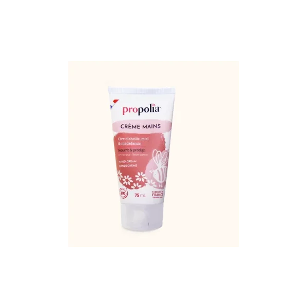 Crème pour les mains BIO - Cire d'Abeille, Miel et Calendula
