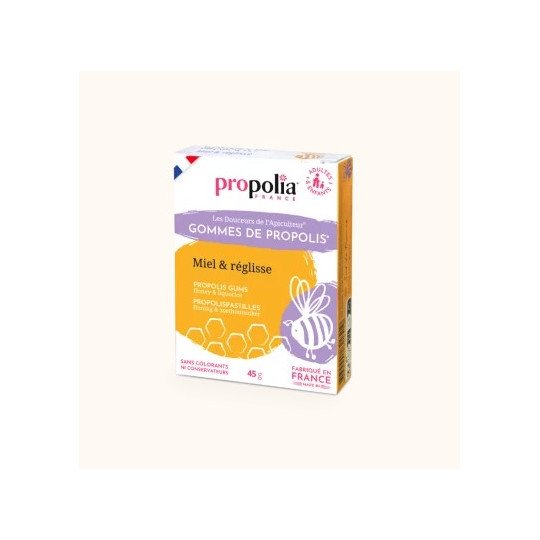 Gommes Propolis - Miel & Réglisse