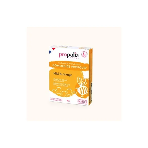 Gommes de Propolis - Miel & Orange
