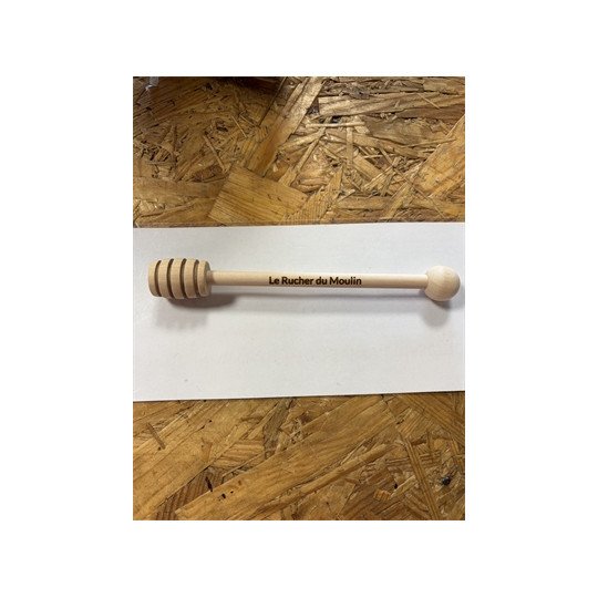 Cuillère en bois personnalisé " Le Rucher du moulin"